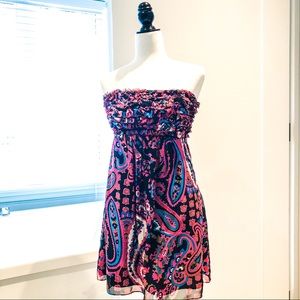 Betsey Johnson Strapless Dress